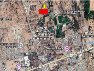 Terreno en venta a 1.5 km de periférico norte. Muy cerca de la Coca Cola.