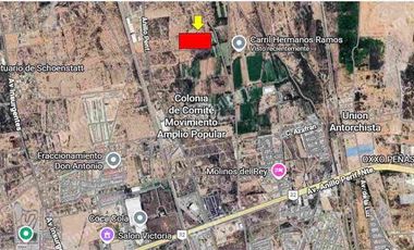 Terreno en venta a 1.5 km de periférico norte. Muy cerca de la Coca Cola.