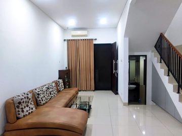 Dijual  rumah 8x18 Cluster Asera One South Semi Furnished di Harapan indah - Bekasi .