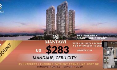 an overlooking view Condominium at CCLEX Bridge at the Heart of Mandaue Cebu City