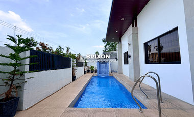 House For Sale in Angeles City, Pampanga: ₱21M Fully Renovated Bungalow with Pool Near Clark