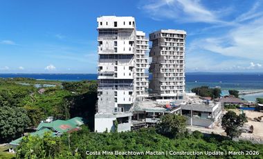 Panoramic City View Beachfront condo for sale in Mactan Cebu - Costa Mira