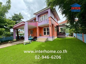 Two-story detached house, 84 sq.wah, Chuan Chuen Bangna Village, near Toyota Motor Asia, Soi Kiattipipat Thani, Bangna-Trat Road Km. 29, Bang Bo, Samu