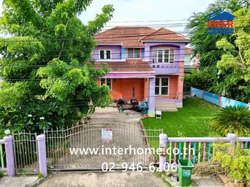 Two-story detached house, 84 sq.wah, Chuan Chuen Bangna Village, near Toyota Motor Asia, Soi Kiattipipat Thani, Bangna-Trat Road Km. 29, Bang Bo, Samu