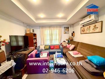Two-story detached house, 84 sq.wah, Chuan Chuen Bangna Village, near Toyota Motor Asia, Soi Kiattipipat Thani, Bangna-Trat Road Km. 29, Bang Bo, Samu