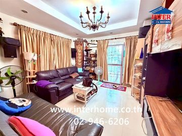 Two-story detached house, 70 sq.wah, Chuan Chuen Bangna Village, near Toyota Motor Asia, Soi Kiattipipat Thani, Bangna-Trat Road Km. 29, Bang Bo, Samu