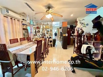 Two-story detached house, 70 sq.wah, Chuan Chuen Bangna Village, near Toyota Motor Asia, Soi Kiattipipat Thani, Bangna-Trat Road Km. 29, Bang Bo, Samu