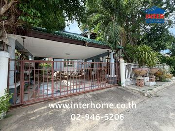 Two-story detached house, 70 sq.wah, Chuan Chuen Bangna Village, near Toyota Motor Asia, Soi Kiattipipat Thani, Bangna-Trat Road Km. 29, Bang Bo, Samu