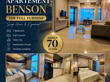 apartement 2 kamar benson bagus interior