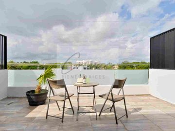 RENTO SUITE AMUEBLADA CON TERRAZA HUAYACAN