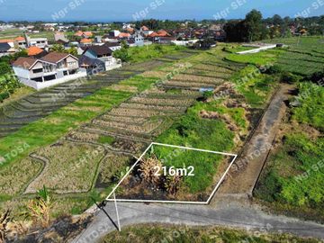 Tanah Pantai Kedungu View Sawah lingkungan villa