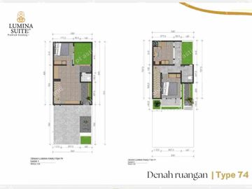 Lumina suites type Family 74 cocok buat villa atau anak kuliah