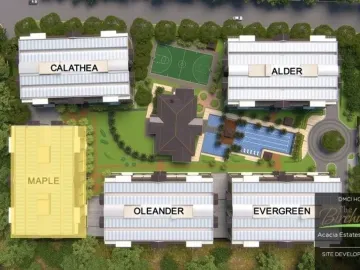 Affordable 2 Bedroom with Parking Condo For Rent The Birchwood Acacia Estates, Taguig City