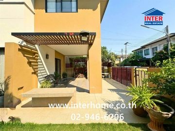 Two-story detached house, 55.6 sq.wah, Warabdin Village, Wongwaen-Lam Luk Ka, near Lotus, Baan Fah Piyarom Lam Luk Ka, Soi Lam Luk Ka 85, Khlong 5, La