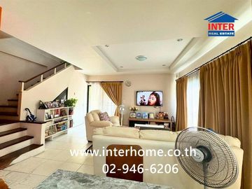Two-story detached house, 55.6 sq.wah, Warabdin Village, Wongwaen-Lam Luk Ka, near Lotus, Baan Fah Piyarom Lam Luk Ka, Soi Lam Luk Ka 85, Khlong 5, La