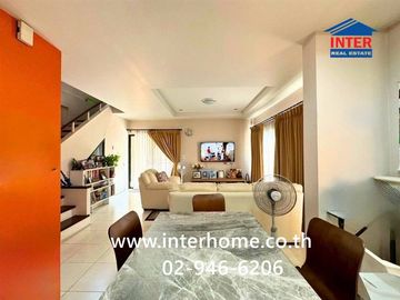 Two-story detached house, 55.6 sq.wah, Warabdin Village, Wongwaen-Lam Luk Ka, near Lotus, Baan Fah Piyarom Lam Luk Ka, Soi Lam Luk Ka 85, Khlong 5, La