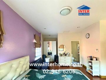 Two-story detached house, 55.6 sq.wah, Warabdin Village, Wongwaen-Lam Luk Ka, near Lotus, Baan Fah Piyarom Lam Luk Ka, Soi Lam Luk Ka 85, Khlong 5, La