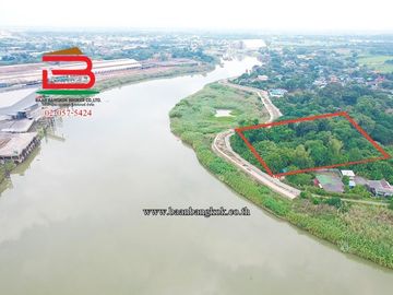 ที่ดินเปล่า ติดแม่น้ำเจ้าพระยา ถนนบ้านน้ำวน เนื้อที่ 3-0-92.6 ไร่ ถนนทางหลวงหมายเลข 3501 ตำบลป่าโมก อำเภอป่าโมก จังหวัดอ่างทอง