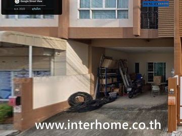 Three-story commercial building, 22 sq.wa., located on Soi Huai Kaphi 14, Sukhumvit Road, Huai Kaphi Road, Mueang Chonburi, Chonburi.