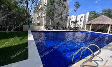 Renta departamento Seminuevo con amenidades de resort, alberca, canchas, gym