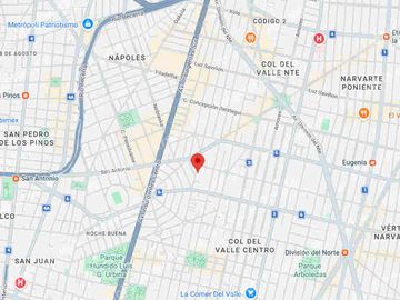 Departamento en venta, Benito Juárez, CDMX, Del Valle Centro.