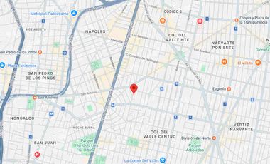 Departamento en venta, Benito Juárez, CDMX, Del Valle Centro.