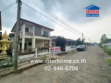 Two-story detached house, 60 sq.wa., Panyasiri Village, near Ladlumkaew Hospital, Soi Tesaban 7, Ladlumkaew, Pathum Thani.