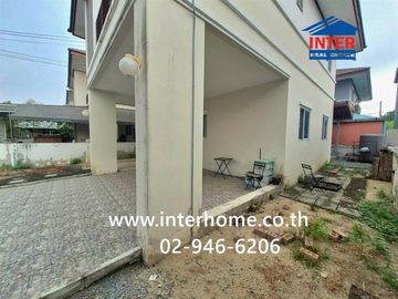 Two-story detached house, 60 sq.wa., Panyasiri Village, near Ladlumkaew Hospital, Soi Tesaban 7, Ladlumkaew, Pathum Thani.