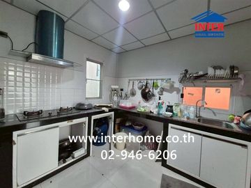 Two-story detached house, 60 sq.wa., Panyasiri Village, near Ladlumkaew Hospital, Soi Tesaban 7, Ladlumkaew, Pathum Thani.