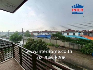 Two-story detached house, 60 sq.wa., Panyasiri Village, near Ladlumkaew Hospital, Soi Tesaban 7, Ladlumkaew, Pathum Thani.