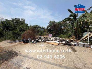 Vacant land, 128 sq.wa., Pin Thong Land Factory Village, Highway No. 340, Klong Lak Khon Canal Road, Sai Noi, Nonthaburi.