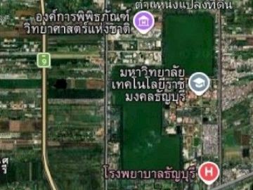 Vacant land, 1 rai 396 sq.wa. (approximately 1,996 sq.m.), near Wat Wan Bun School, Soi Khlong Hok Tawan Tok 5 (Soi Suthiphan), Rangsit-Nakhon Nayok R
