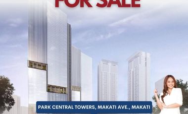 139 sqm 2 Bedroom Unit for Sale in Park Central Towers Makati, South Tower with Parking, Turned Over Unit
