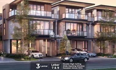 Finore Rumah 3 Lantai Mewah High Spesifikasi