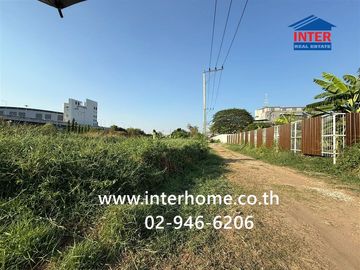 70 sq.wa. vacant land plot near Sinphet Village, Chanthongiam School, Bang Bua Thong Road, Chanthongiam Road, Bang Bua Thong, Nonthaburi.