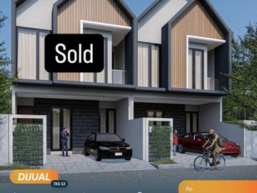 DIJUAL RUMAH MANYAR TIRTOYOSO HUNIAN EKSKLUSIF MODERN 2 LT TKS53