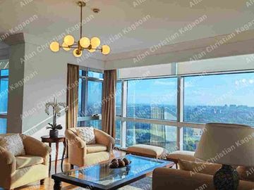 3 bedroom nicely furnished and well maintained unit at The Pacific Plaza Towers (PPT) in BGC For Lease