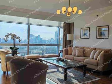 3 bedroom nicely furnished and well maintained unit at The Pacific Plaza Towers (PPT) in BGC For Lease