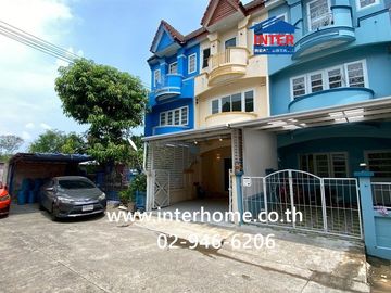 Three-story townhouse, 17 sq.wa., in Pongsirichai 2 Village, near Kasikorn Bank, Phutthamonthon Sai 4 branch, Phetkasem Road, Phutthamonthon Sai 4-Phu
