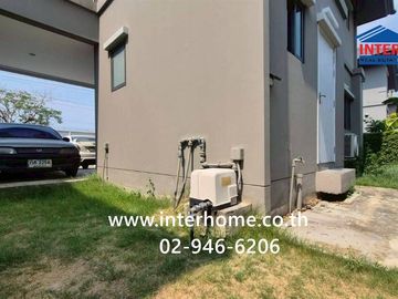 Two-story detached house, 57.9 sq.wah, Pave Bangna Village, Bang Bo-Klong Dan Road, Panvithi Road, Bang Bo, Samut Prakan.