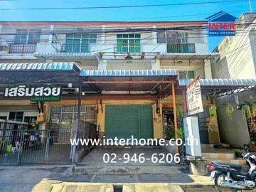 Three-story commercial building, 20 square wah (approximately 80 sq m), located near Suphan Buri Provincial Police Station, on Nang Soi Fa Road and Ph