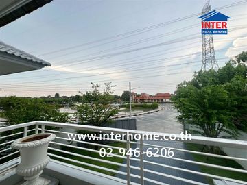 Two-story detached house with swimming pool, 128.8 sq.w., Sena Grand Home Rangsit-Tiwanon Village, Bang Bua Thong-Bang Phun Road, Rangsit-Pathum Thani