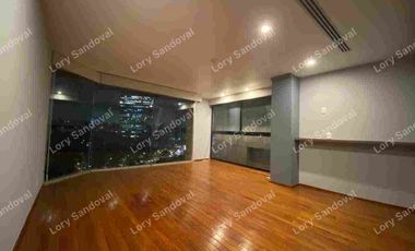 HERMOSO DEPARTAMENTO EN DOS PISOS EN RENTA POLANCO DE LUJO CON O SIN MUEBLES VISTAS PANORÁMICAS
