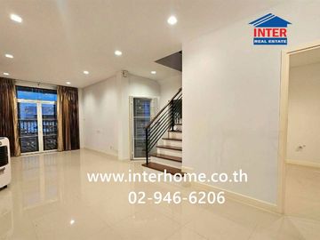 Two-story detached house, 38.2 sq.wah, Sena Ville Lam Luk Ka-Khlong 6 village, near Mang Mee Sap Market, Soi Bueng Kham Phroi, Thetsaban Lam Luk Ka 1