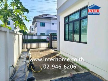 Two-story detached house, 38.2 sq.wah, Sena Ville Lam Luk Ka-Khlong 6 village, near Mang Mee Sap Market, Soi Bueng Kham Phroi, Thetsaban Lam Luk Ka 1