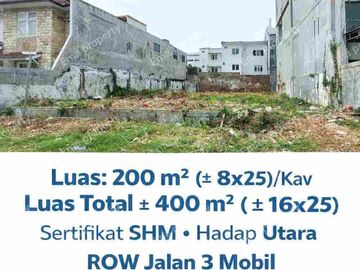 Dijual tanah di Jl. Tenggilis Mejoyo dekat UBAYA