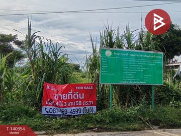 ขายด่วนที่ดิน เนื้อที่ 4 ไร่ 3 งาน 58 ตารางวา สามโคก ปทุมธานี ติดการประปา