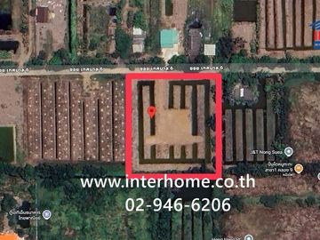 3 rai (approximately 1.2 acres) of vacant land near the Provincial Electricity Authority, Nong Suea branch, Soi Tesaban 6, Rangsit-Nakhon Nayok Road,