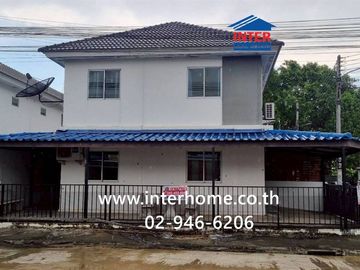 Two-story townhome, 23.5 sq.wa., Pruksa 116 Rangsit-Thanyaburi Village, Rangsit-Nakhon Nayok Road, Klong Hok Canal Road, Klong Luang, Pathum Thani.