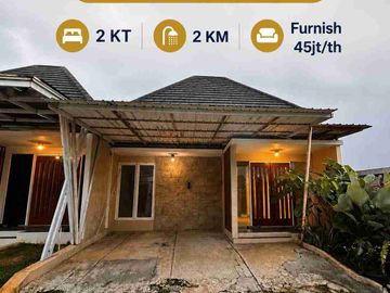 RUMAH CANTIK DALAM LINGKUNGAN CLUSTER DEKAT UPTOWN MALL